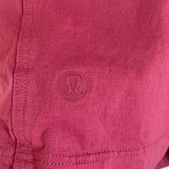 Lululemon All Yours Long-Sleeve Shirt, Vintage Rose, Sz 6 - Picture 4 of 7